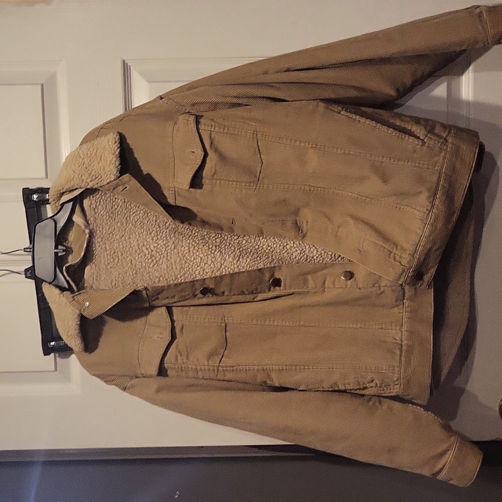 Men's Medium Removable Lined Corduroy Trucker Jacket